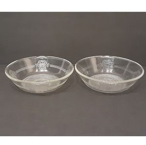 Glas Bake Clear Glass Plate 2pc D-03